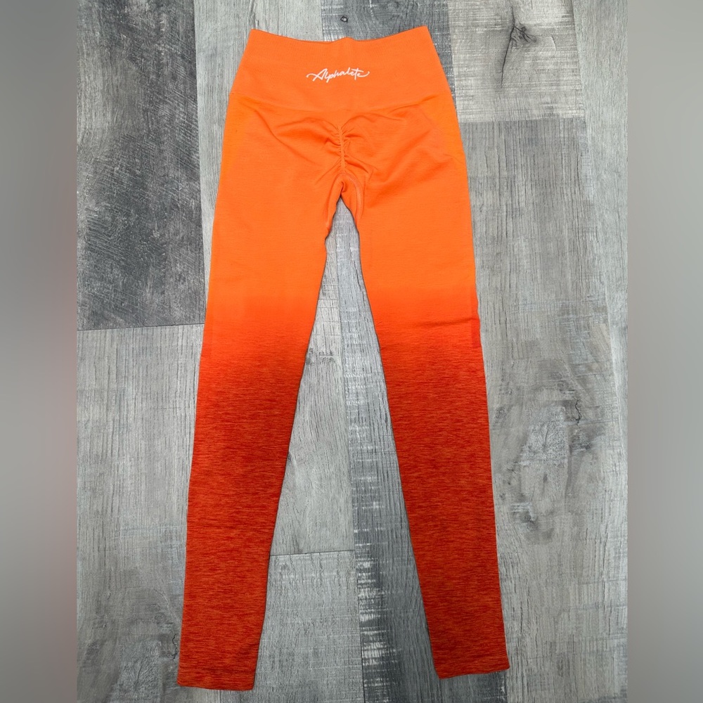 Alphalete Ombré Amplify legging - Strawberry, XS